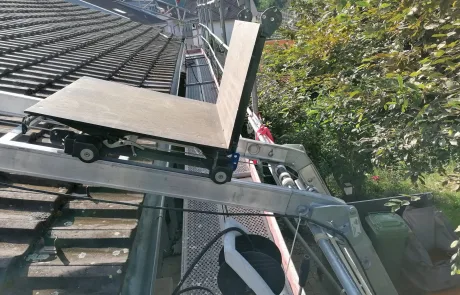 Stecklift Bau