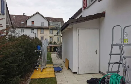 Stecklift Bau