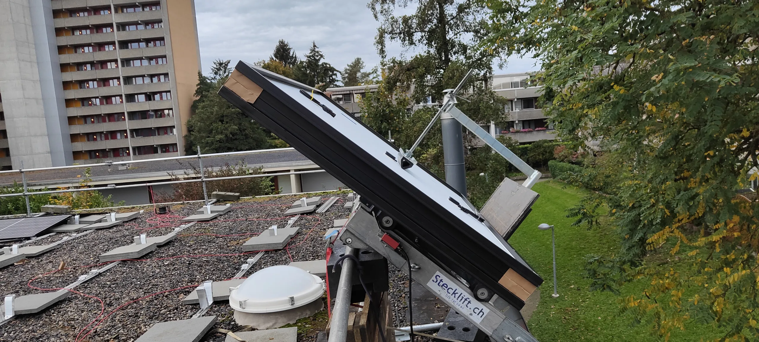 Stecklift Solarmodule