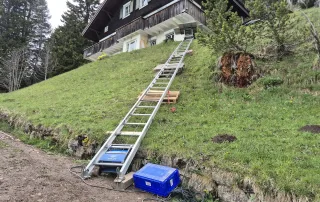 Stecklift Hanginstallation